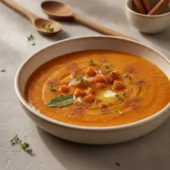 Vellutata di carote alla cannella