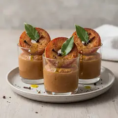 Vellutata di lenticchie con cotechino croccante