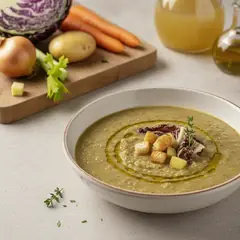 Vellutata di verza e patate