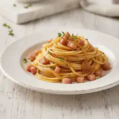 Vermicelli al sugo di cipolle e pancetta