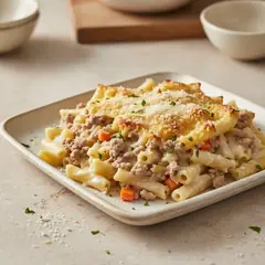 Ziti al forno in bianco