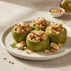 Zucchine ripiene alla Ligure