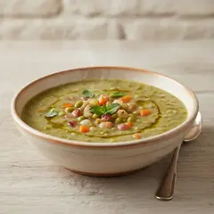Zuppa di piselli spezzati