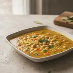Zuppa di riso e ceci