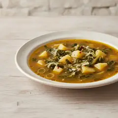 Zuppa di scarole e patate