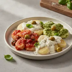 Gnocchi di ricotta ai tre profumi